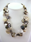 Beaded Sterling Gemstone Necklaces can be made to your length and color scheme.